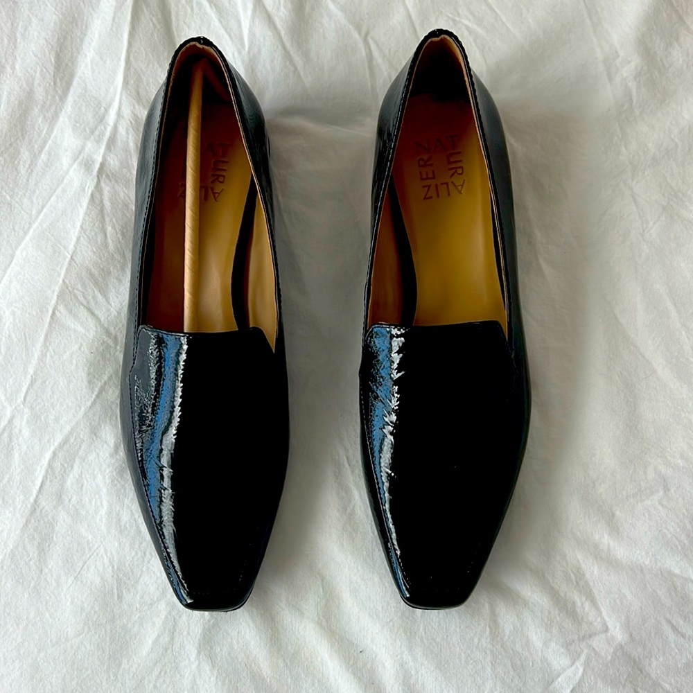 Naturalizer Clea Black Patent Leather Shoes